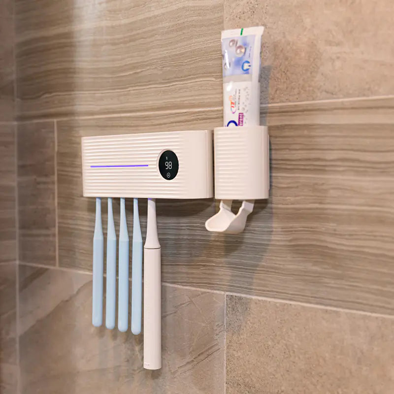 Wall-Mounted Automatic Toothbrush Disinfection Box